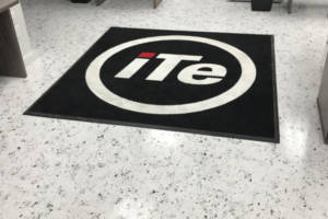 An office floor finished with DECORiTE screed